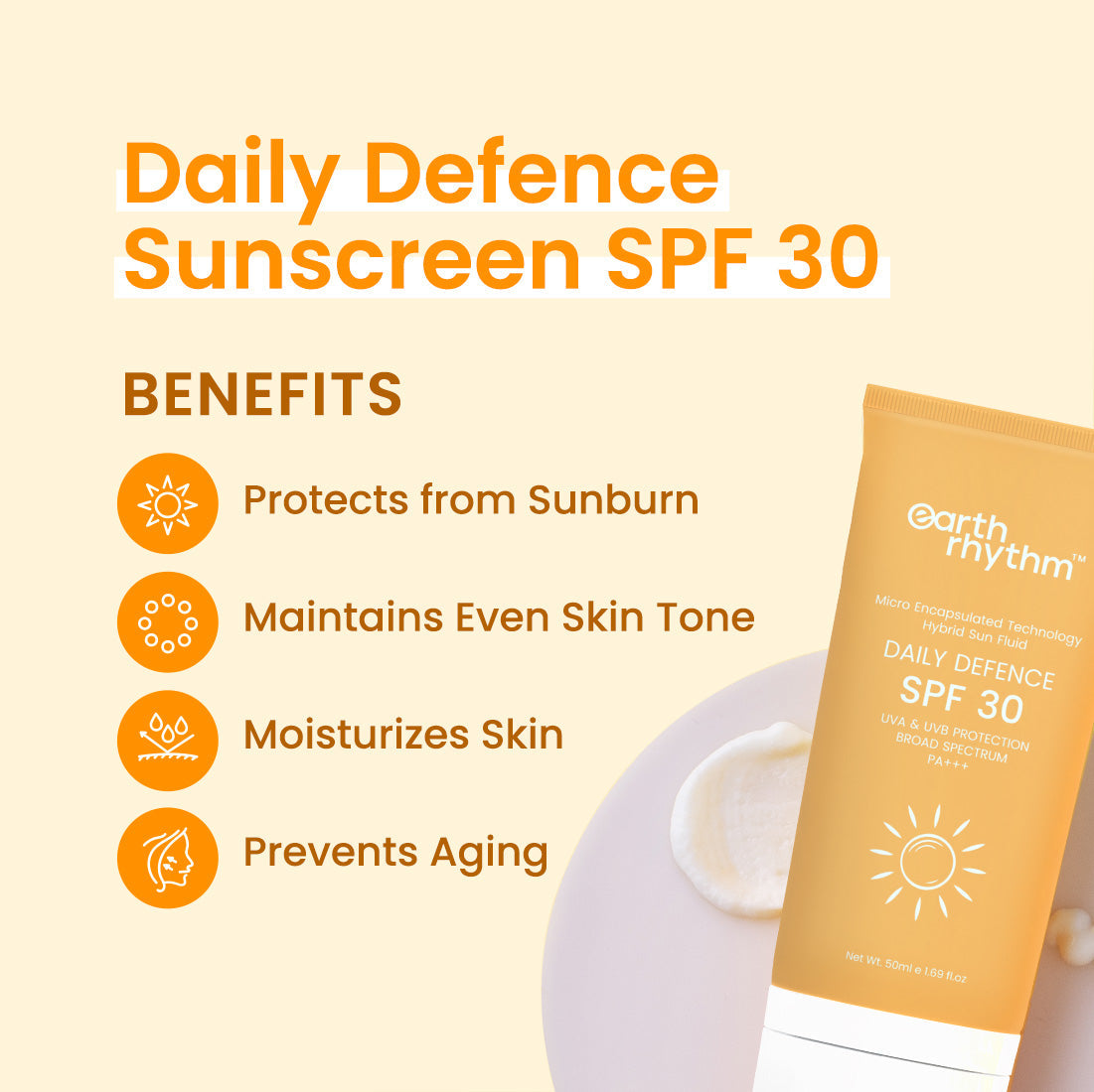 daily defence spf 30 sunscreen benefits