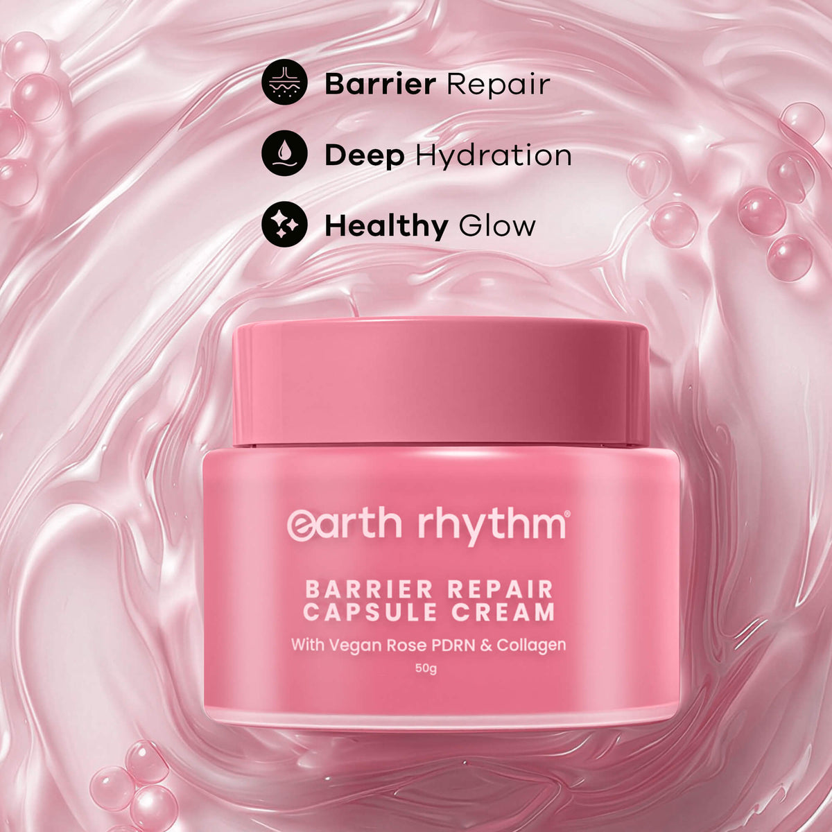 Rose PDRN Collagen Barrier Repair Capsule Cream