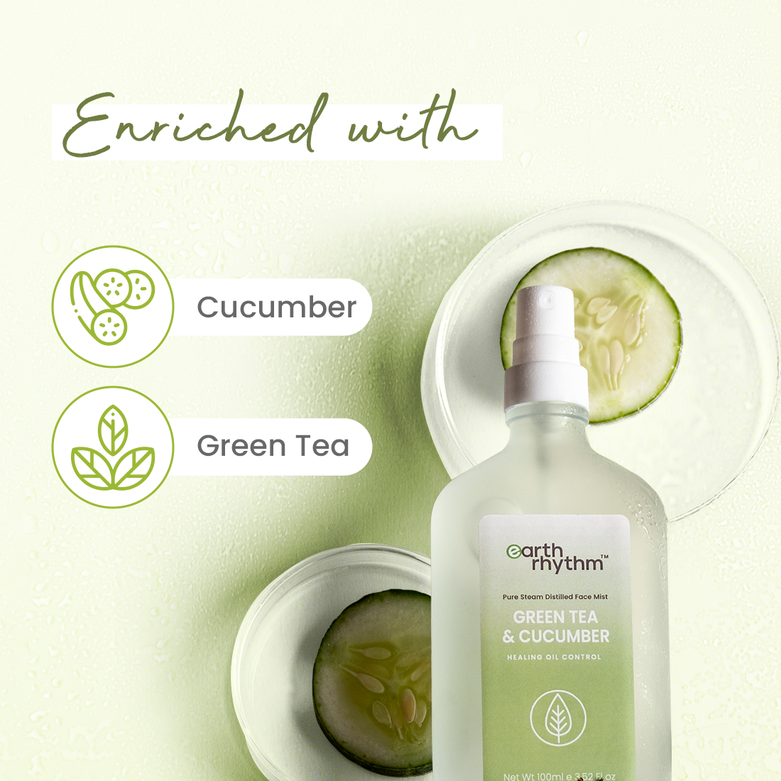 Green Tea & Cucumber Face Mist