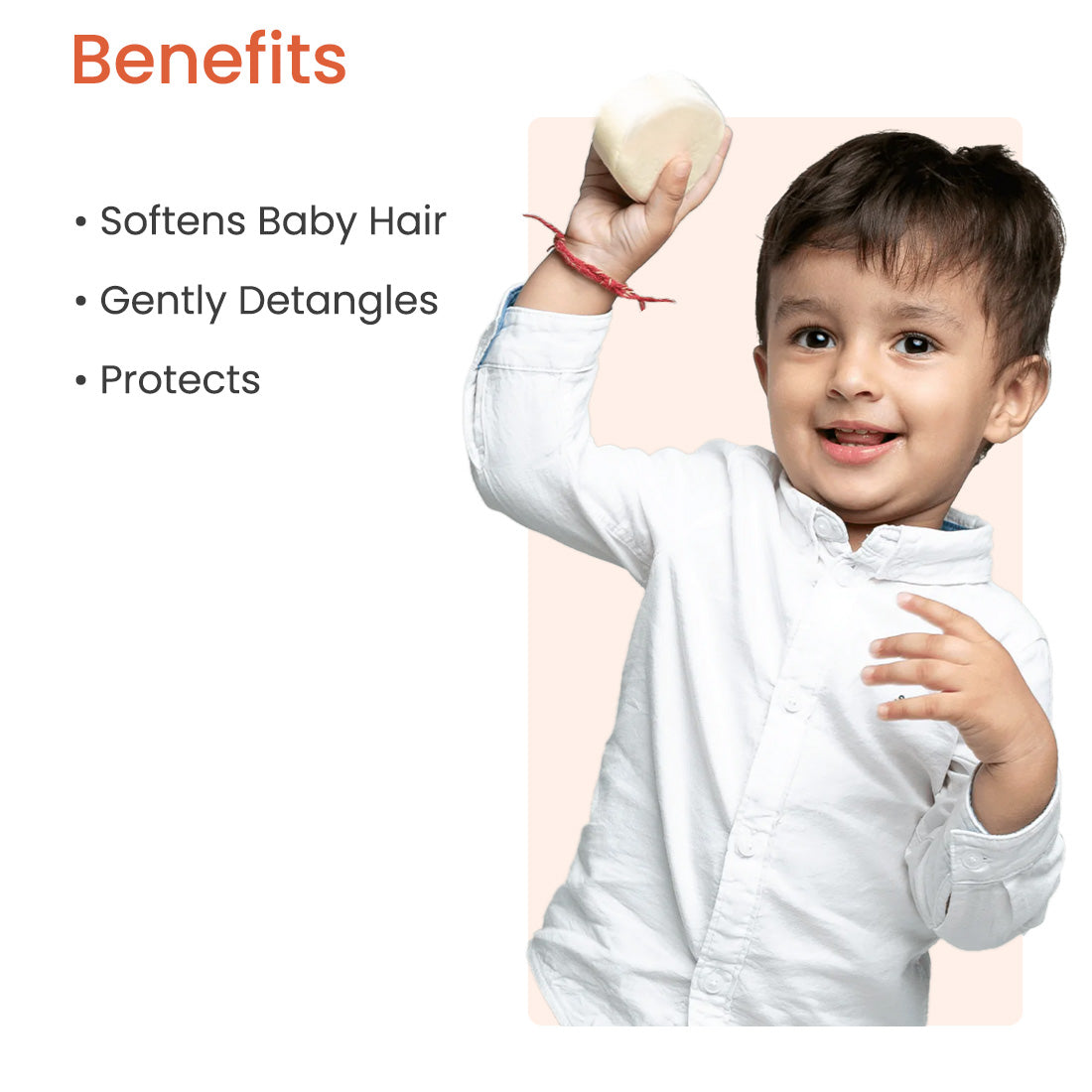 Earth Rhythm Baby Hair Shampoo Bar With Vitamin E