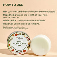 SOLID CONDITIONER BAR – ARGAN & BLACK CASTOR OIL - 80g