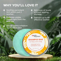 ANTI DANDRUFF SHAMPOO BAR - 80g