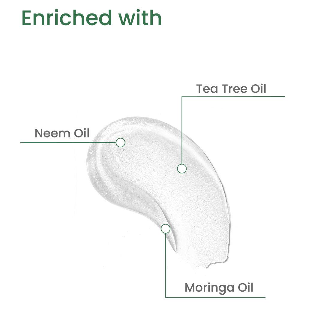 NEEM, MORINGA & TEA TREE OIL HAIR SERUM