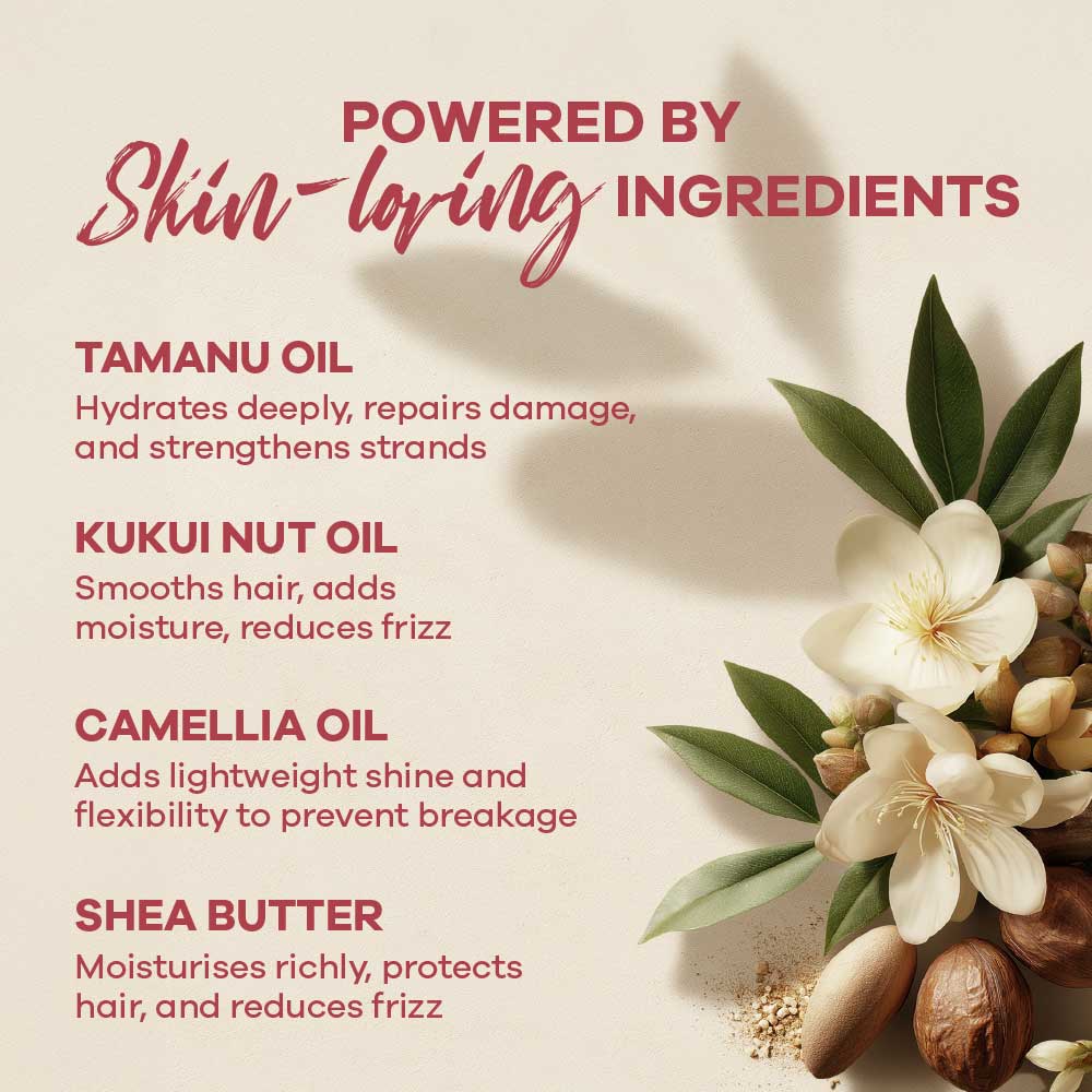 SOLID CONDITIONER BAR - TAMANU, KUKUI NUT & CAMELLIA OIL - 80g