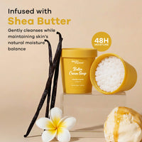 VANILLA CREAM BUTTER CREAM SOAP - 160 gm