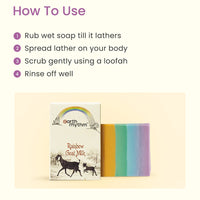 RAINBOW GOAT MILK SOAP