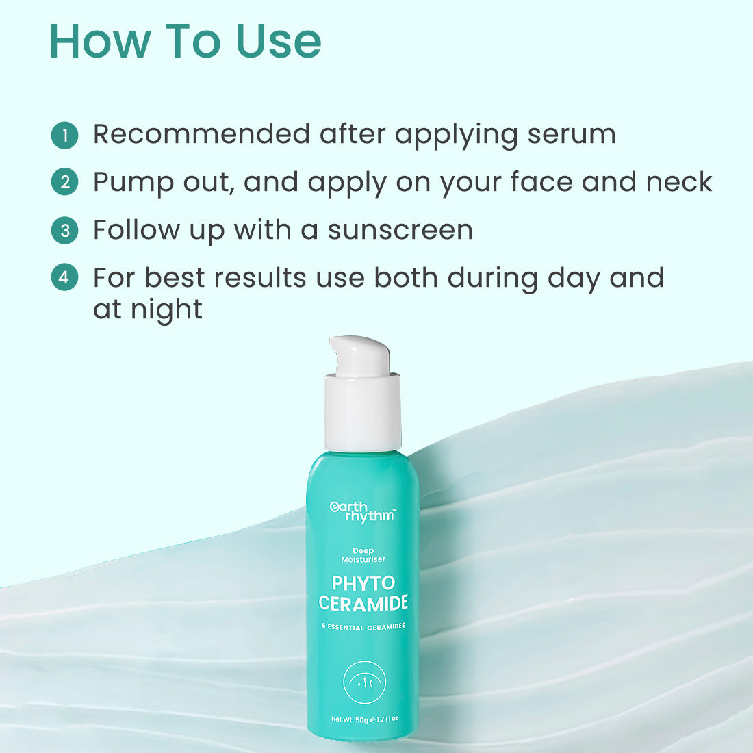 how to use face moisturiser