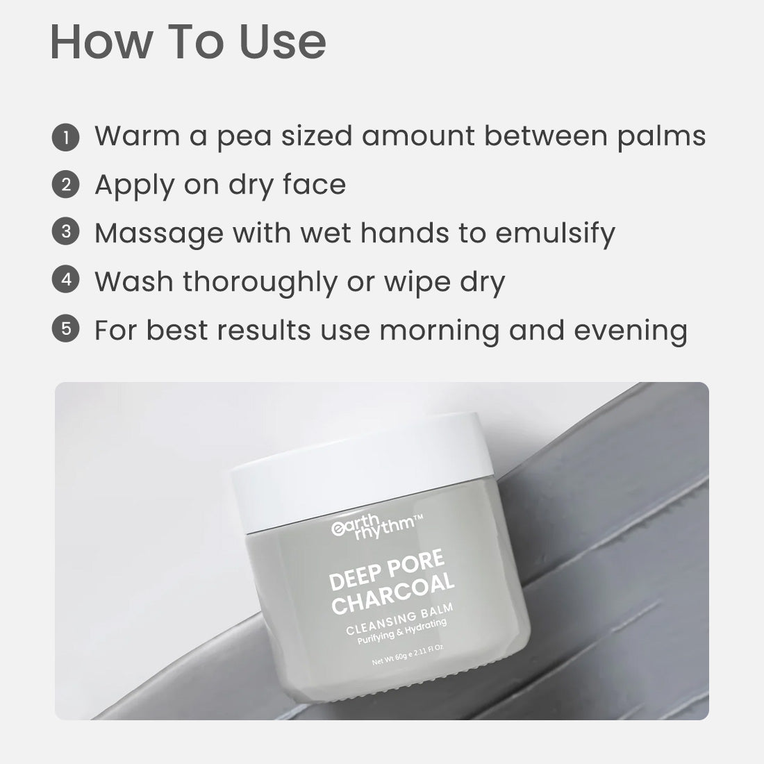 DEEP PORE CHARCOAL CLEANSING BALM