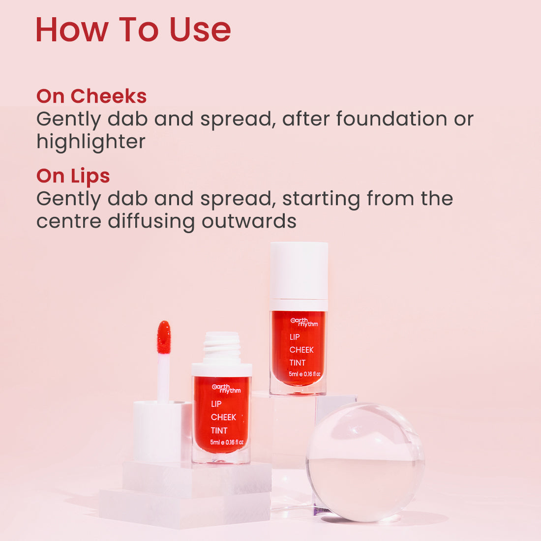 how to use lip cheek tint