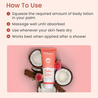 ROSE & COCONUT WATER BODY BUTTER LOTION