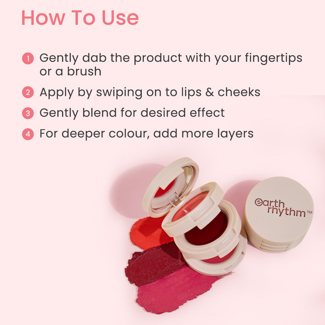 SILK SET GO 3 IN 1 LIP & CHEEK TINT - 7 gm