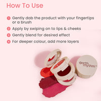 SILK SET GO 3 IN 1 LIP & CHEEK TINT - 7 gm