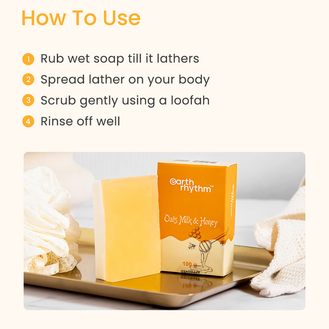 BODY SOAP OATS, MILK AND HONEY CLEANSER