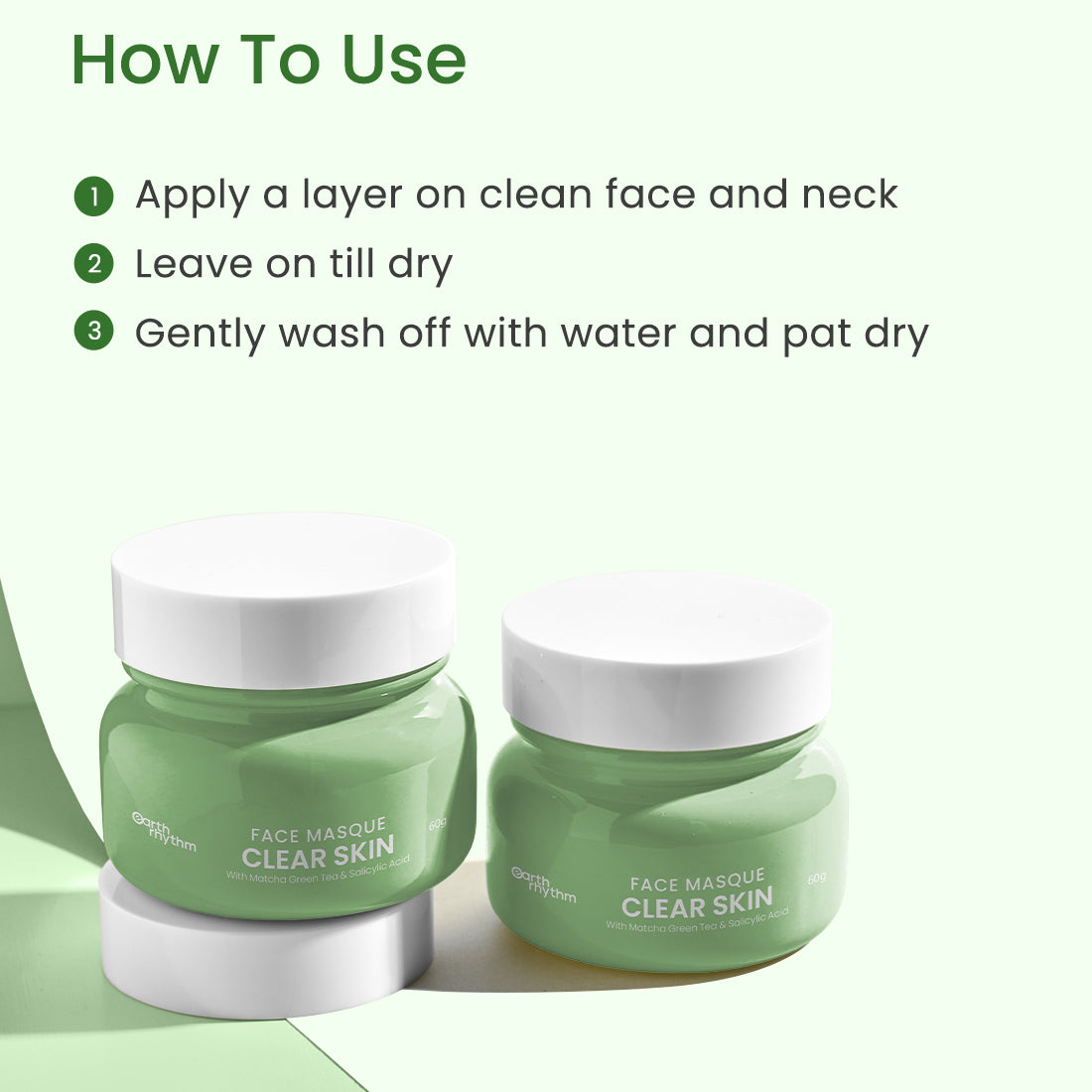 how to use Green Tea Cleansing Mask 
