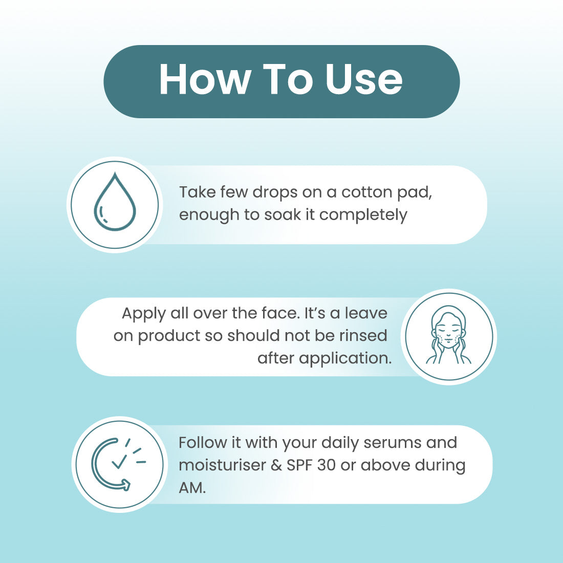 how to use moisture lock face toner