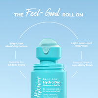 2% HA I  Aqua Fresh Cooling Underarm roll on I No Aluminium I No Paraben - 50g