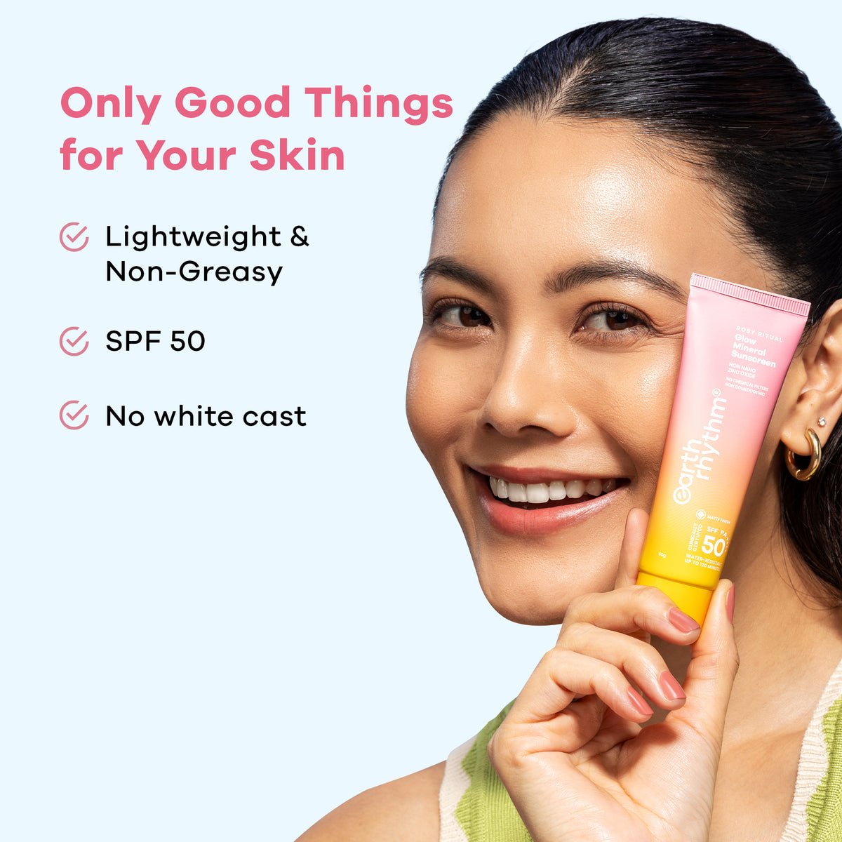 Rosy Ritual Glow Mineral Sunscreen SPF 50 PA++++ 50g