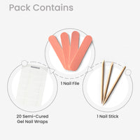 NAILED IT NAIL STICKERS FRENCH TIP