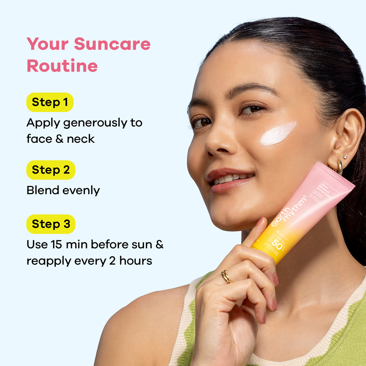 Rosy Ritual Glow Mineral Sunscreen SPF 50 PA++++ 50g