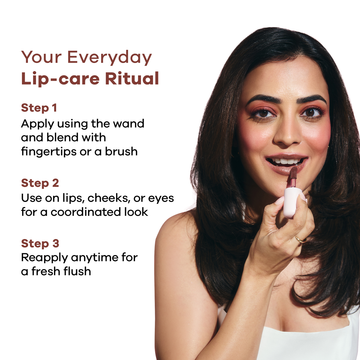 Tender Tint for Lip & Cheek with Pure Plant Pigments 10 H Stay - 5g