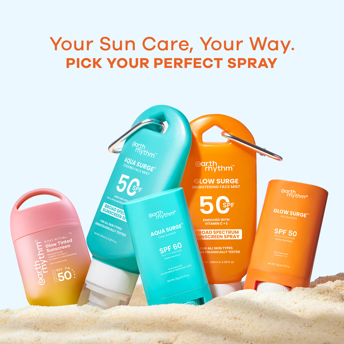 GLOW SURGE SUNSTICK SPF 50 SUNSCREEN STICK - 20gm