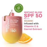Rosy Ritual Glow Tinted Sunscreen SPF 50 PA ++++ with Vitamin C,No Oxybenzone - 50gm