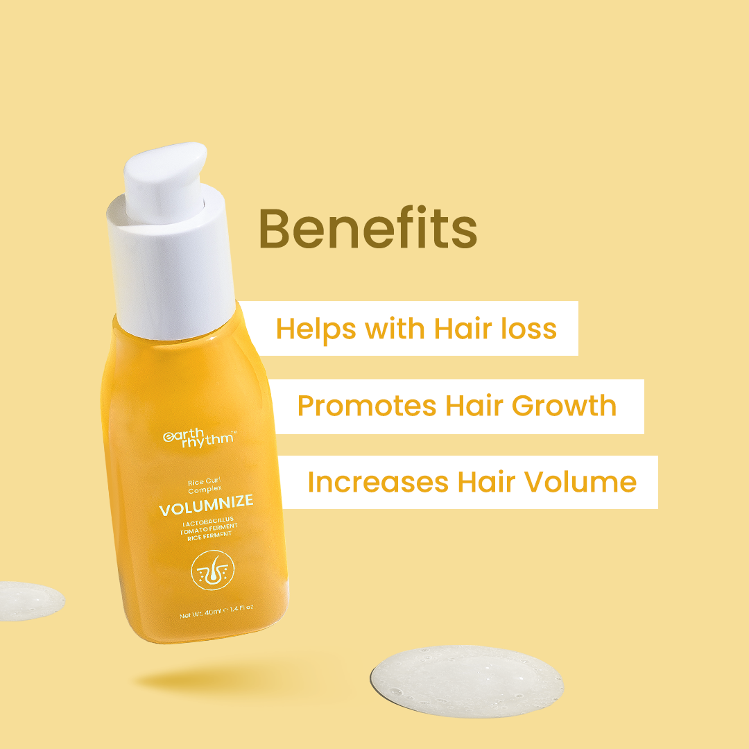 Hair Volumizing Rice Curl Complex Benefits