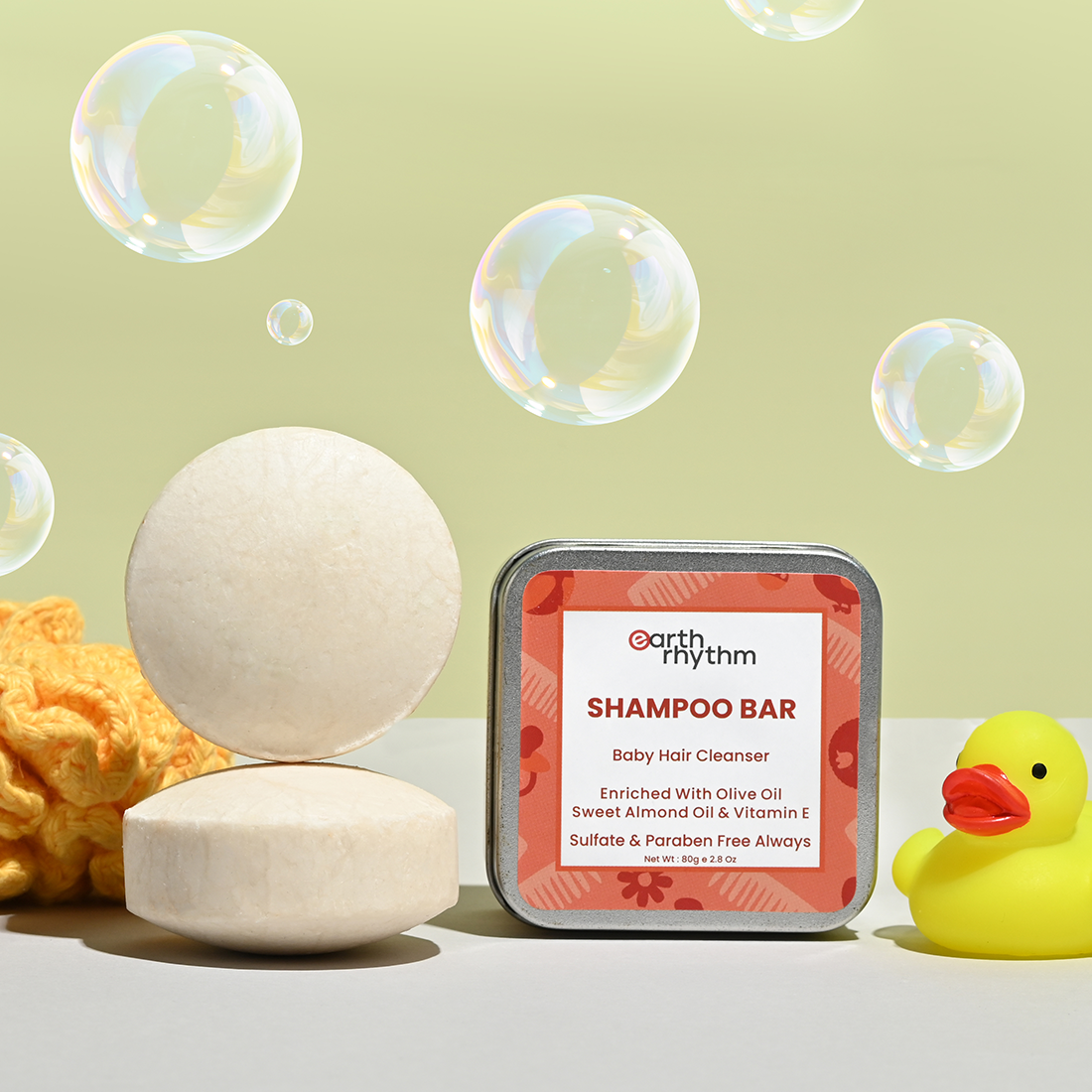 BABY SHAMPOO BAR WITH VITAMIN E 