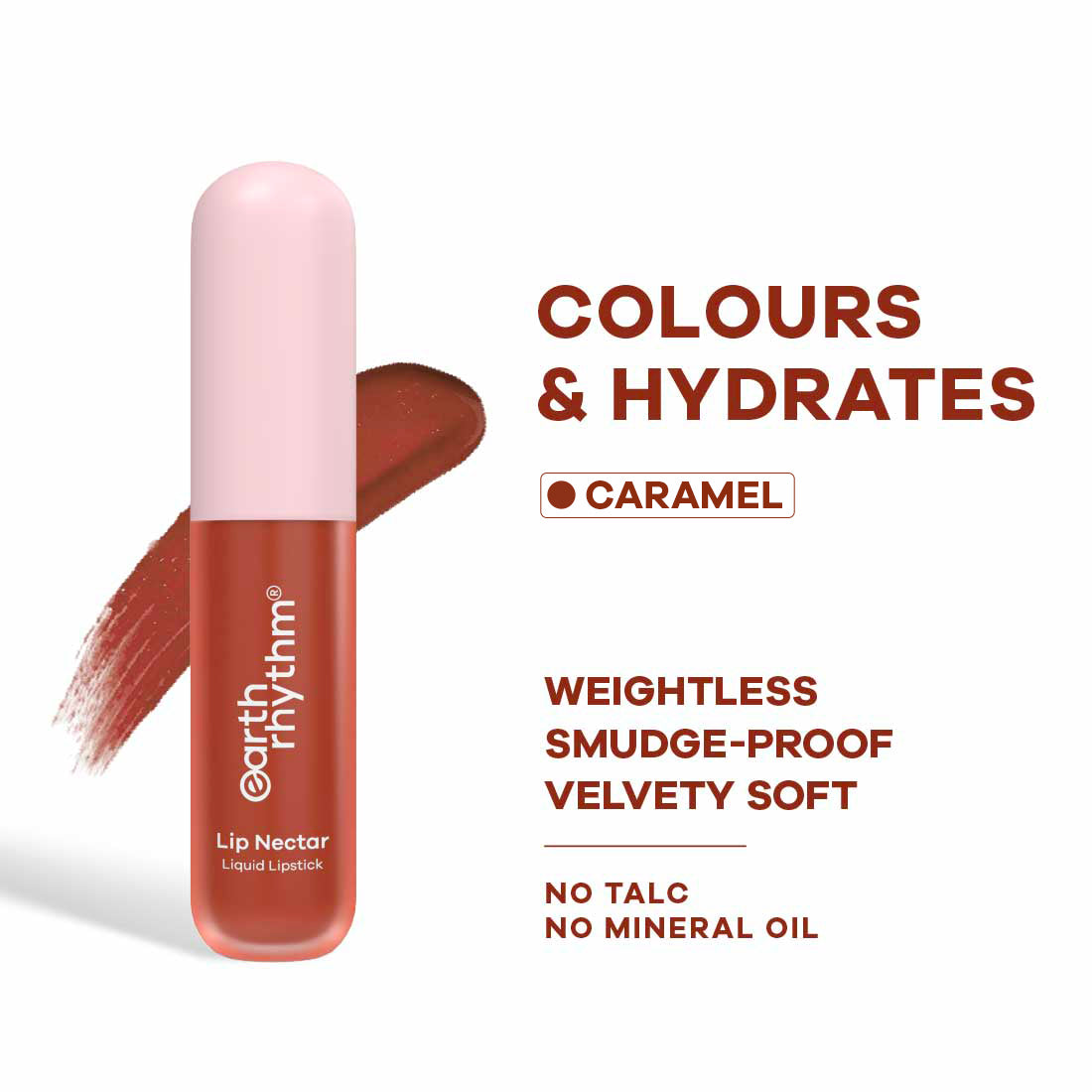Lip Nectar Matte Liquid Lipstick | Weightless, Never Drying | No Mineral Oil - 5g