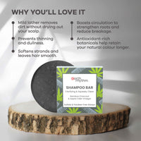 BAMBOO CHARCOAL SHAMPOO BAR - 80g