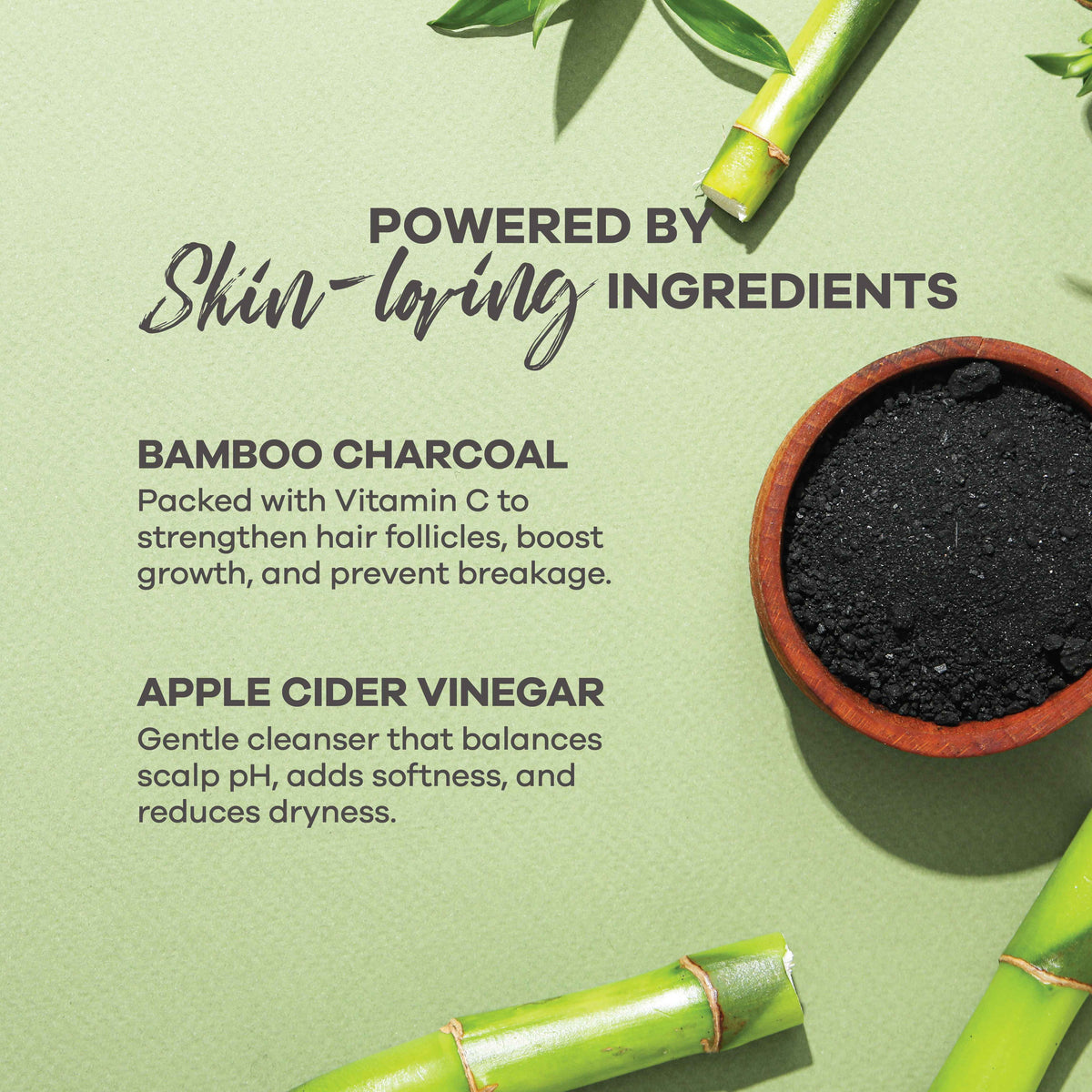 BAMBOO CHARCOAL SHAMPOO BAR - 80g