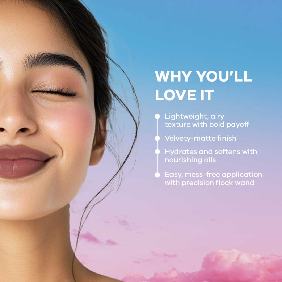 Lip Nectar Matte Liquid Lipstick | Weightless, Never Drying | No Mineral Oil - 5g