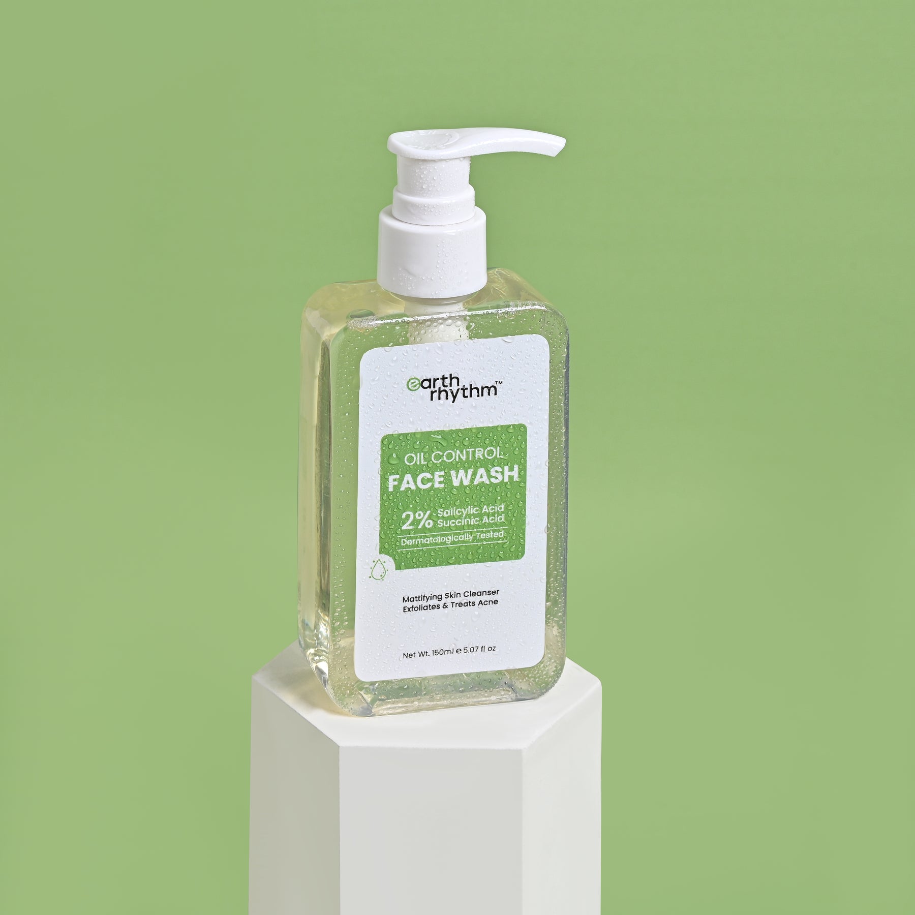 Earth Rhythm Oil Control Face Wash For Men & Women