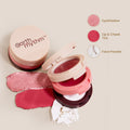 DAB SET GO 3-IN-1 FACE PALETTE