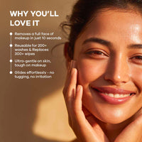 REUSABLE MAKEUP REMOVER/CLEANSING PADS