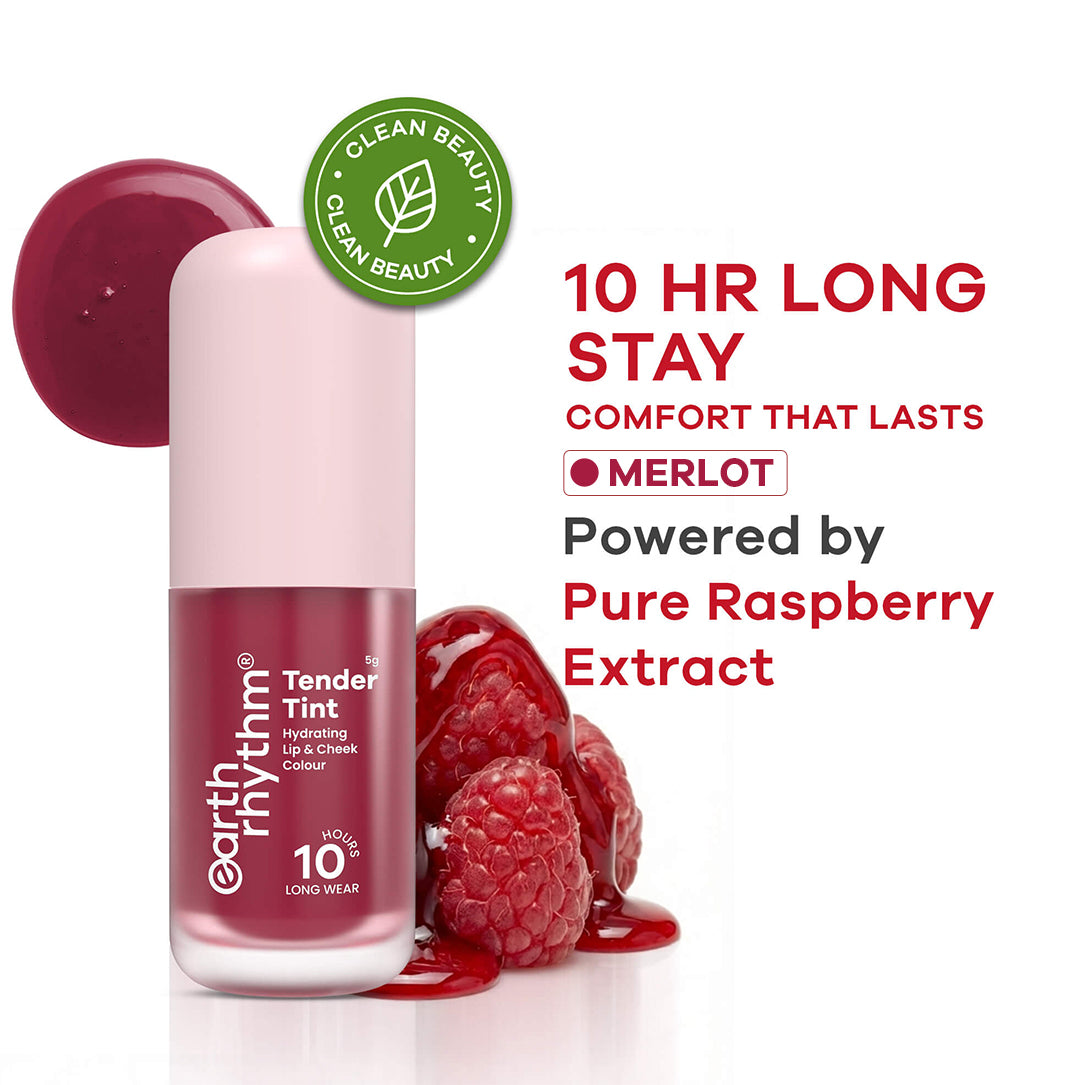 Tender Tint for Lip & Cheek with Pure Plant Pigments 10 H Stay - 5g