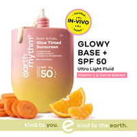Rosy Ritual Glow Tinted Sunscreen In Vivo Tested SPF 50 PA ++++ with Vitamin C