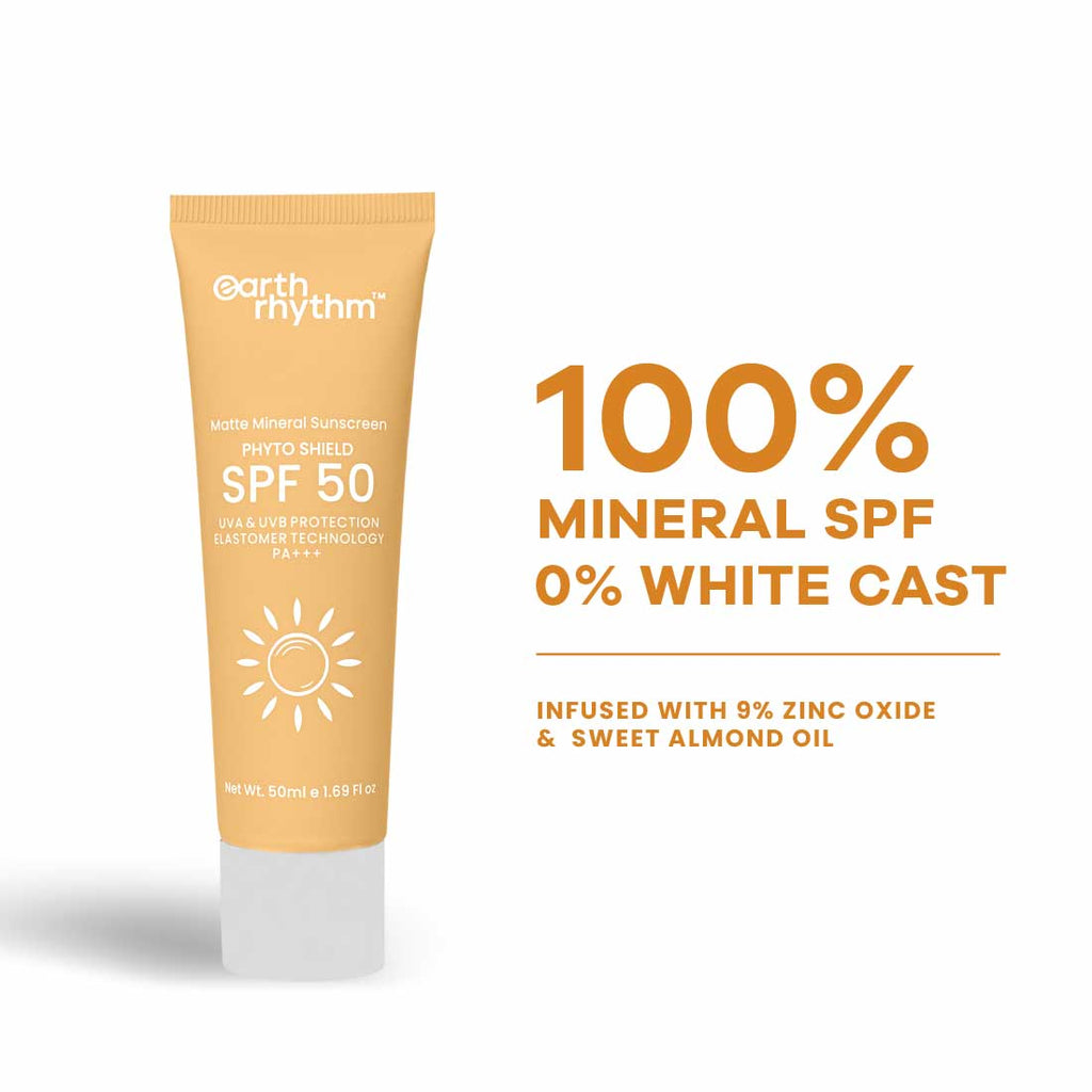 Earth Rhythm Phyto Shield Matte Mineral Sunscreen
