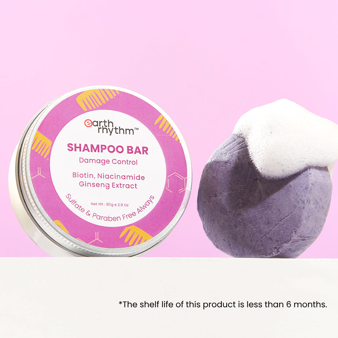 BIOTIN SHAMPOO BAR WITH TIN