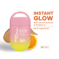 Rosy Ritual Glow Tinted Sunscreen SPF 50 PA ++++ with Vitamin C,No Oxybenzone - 50gm