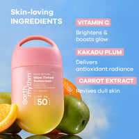 Rosy Ritual Glow Tinted Sunscreen SPF 50 PA ++++ with Vitamin C,No Oxybenzone - 50gm