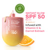 Rosy Ritual Glow Tinted Sunscreen SPF 50 PA ++++ with Vitamin C,No Oxybenzone - 50gm
