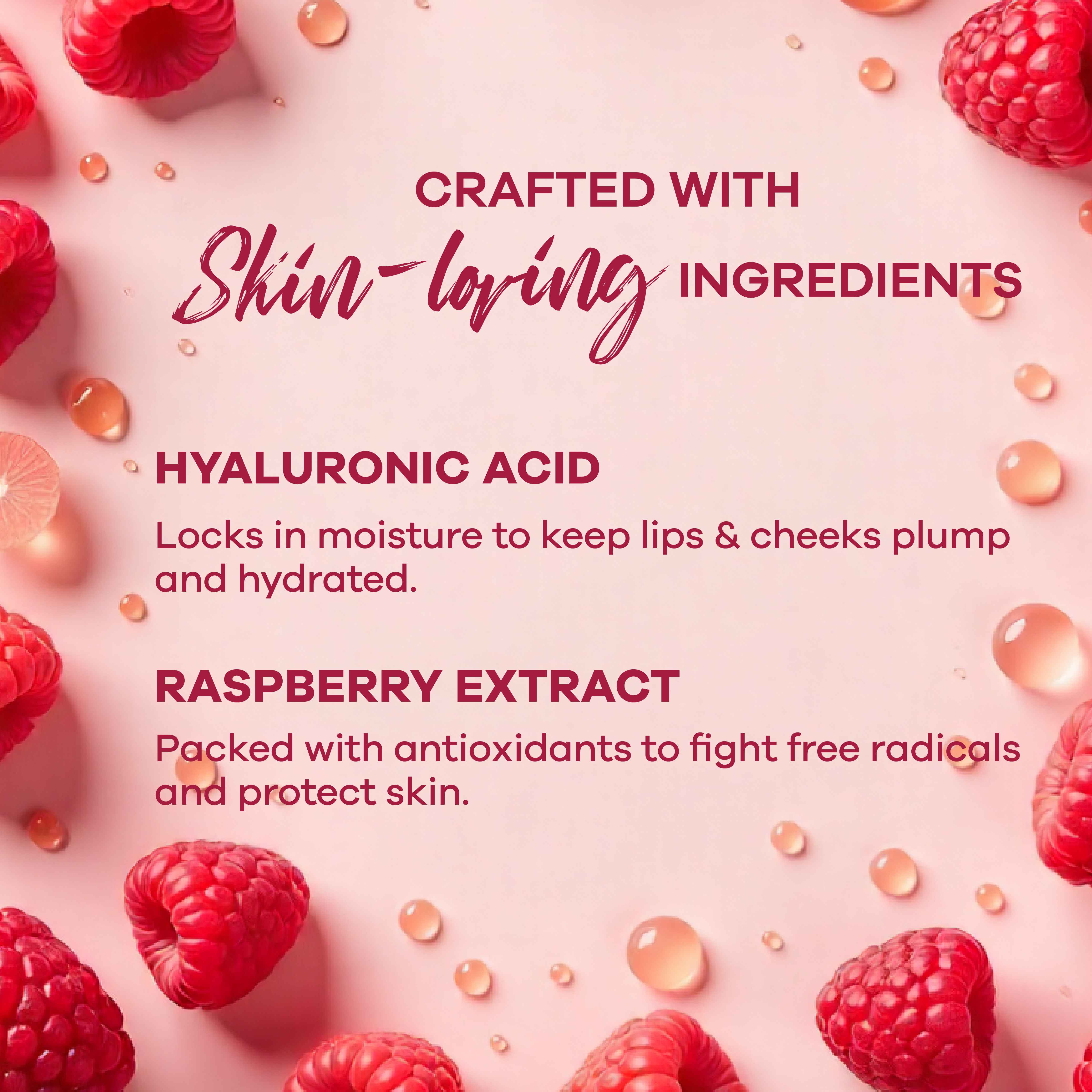 Tender Tint for Lip & Cheek with Pure Plant Pigments 10 H Stay