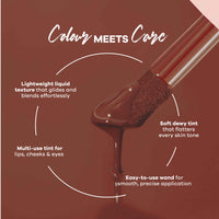 Tender Tint for Lip & Cheek with Pure Plant Pigments 10 H Stay - 5g