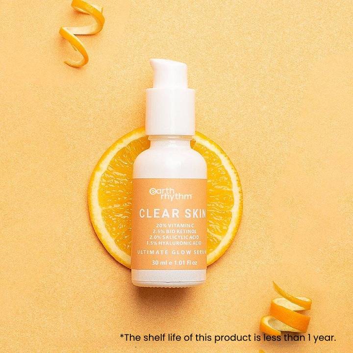 CLEAR SKIN - VITAMIN C, BIO-RETINOL, SALICYLIC ACID & HYALURONIC ACID