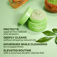 MATCHA GREEN TEA CLEANSING BALM - 40 gm