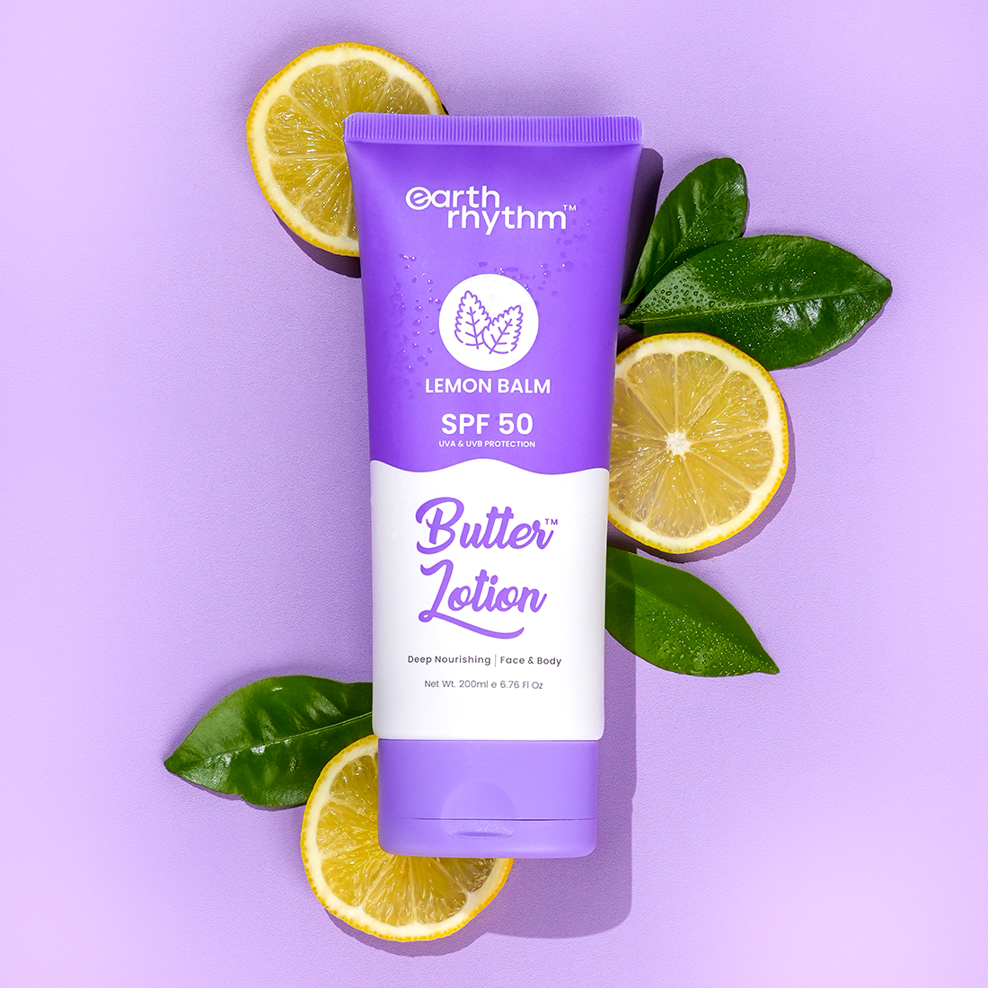 lemon balm body butter lotion