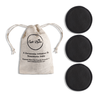 CHARCOAL BAMBOO FACIAL PADS - Earth Rhythm - Nature Approved