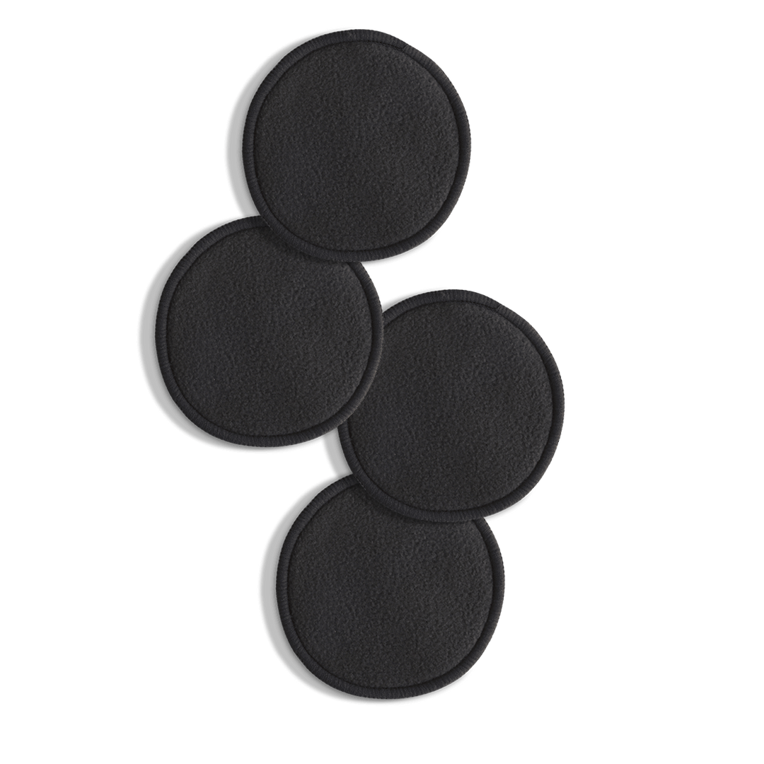 CHARCOAL BAMBOO FACIAL PADS - Earth Rhythm - Efficacy. Inclusivity. Sustainability