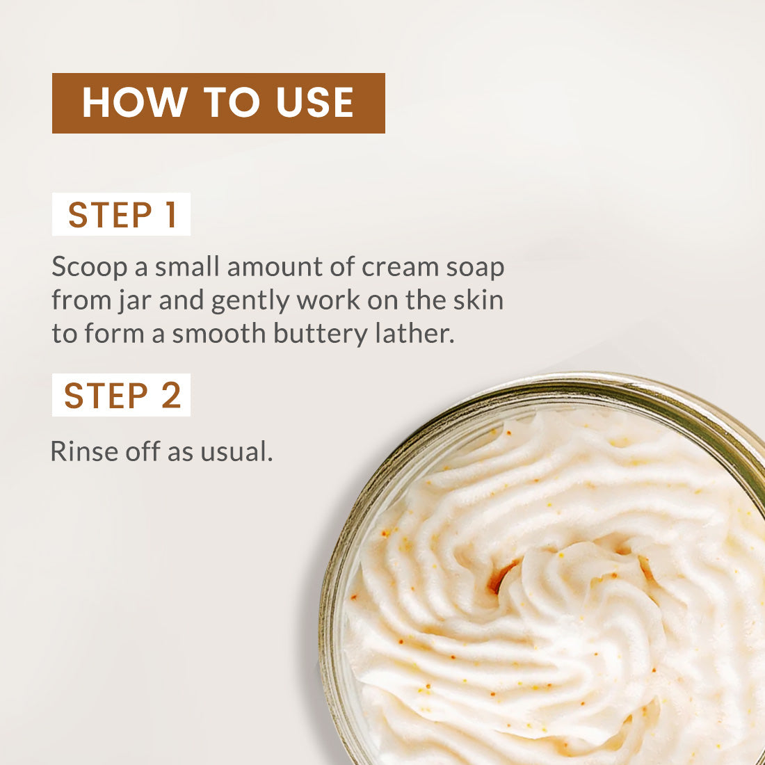 how to use butter cream soap